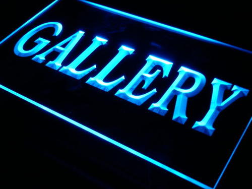 Gallery Shop Display Bar Decor Neon Light Sign